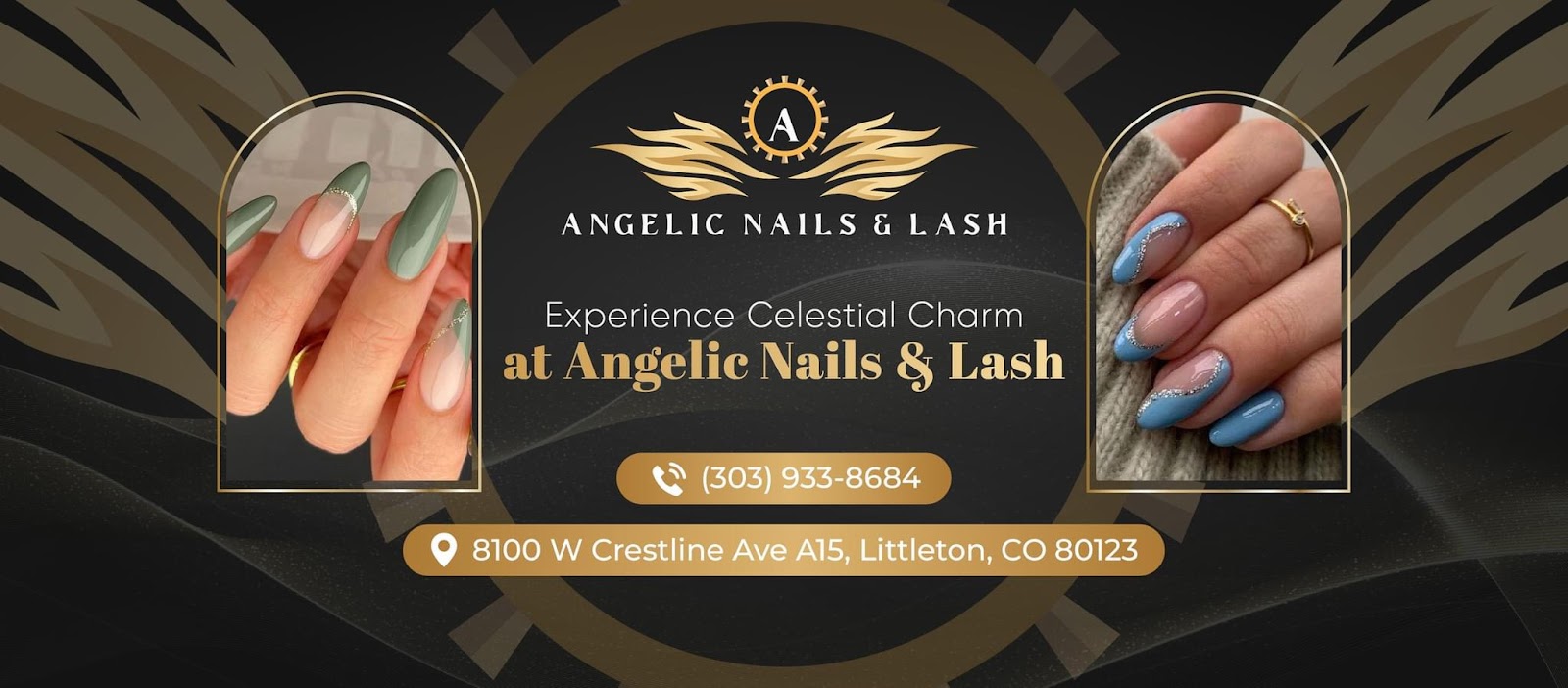Angelic Nails and Lash logo